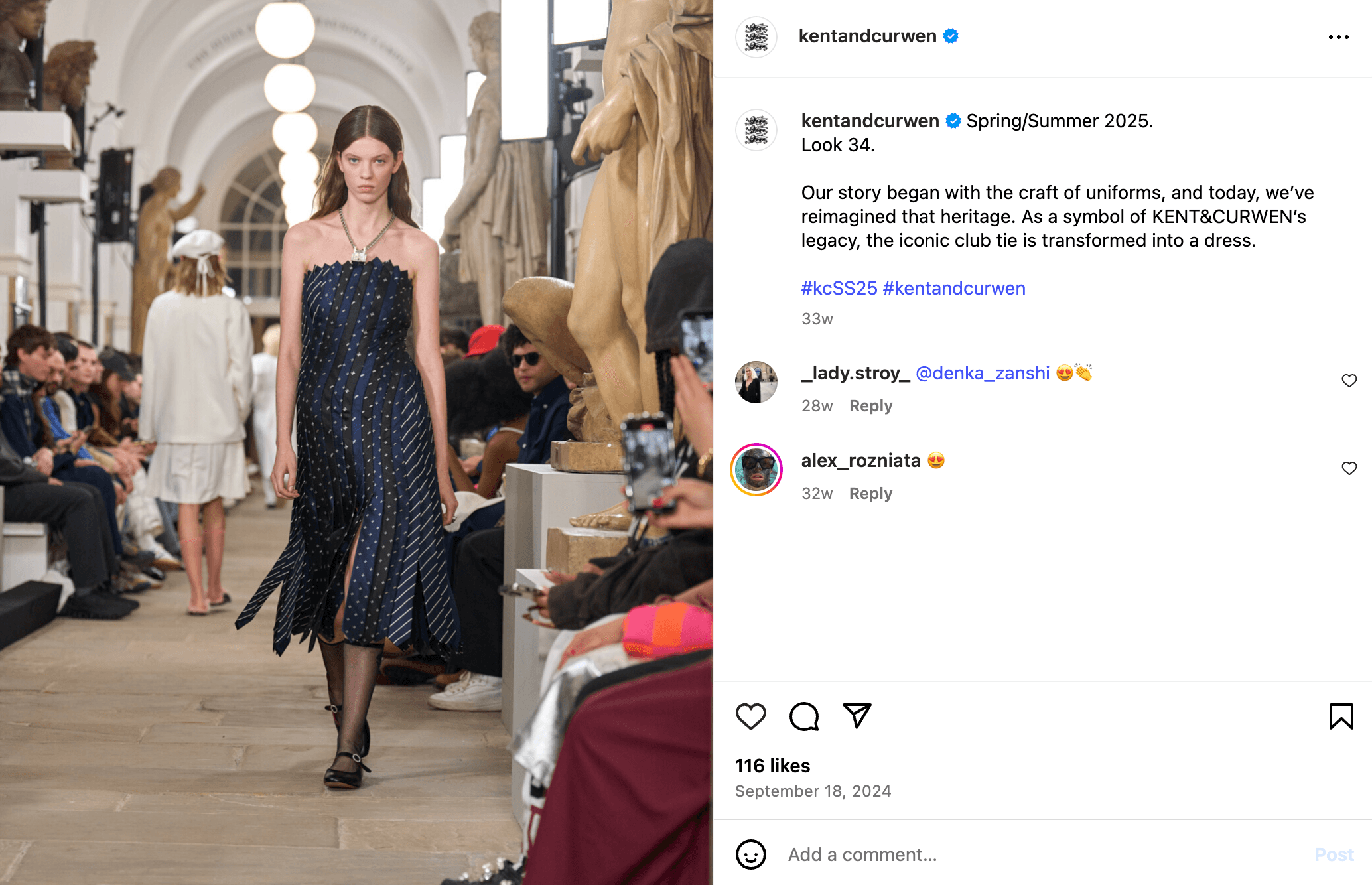 KENT & CURWEN Runway Show